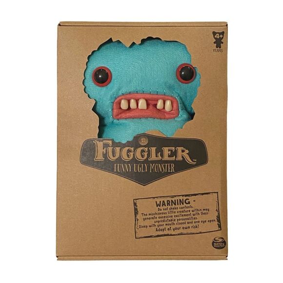 Fuggler: Funny Ugly Monster - Gap Tooth McGoo - 9” Plush - Picture 2 of 4
